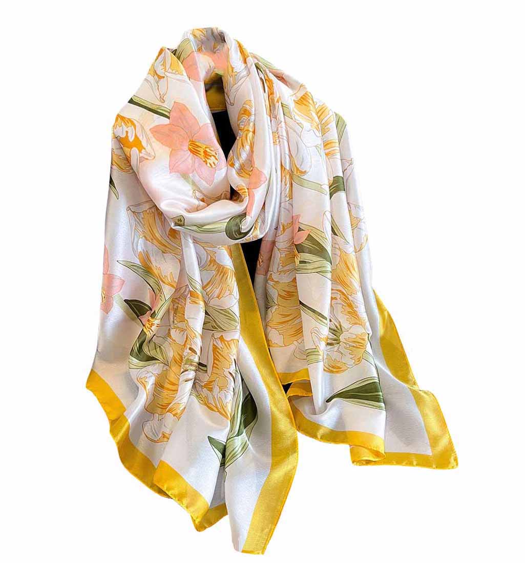 xyueanlo CC-021 Color Canvas Scarf - View 1